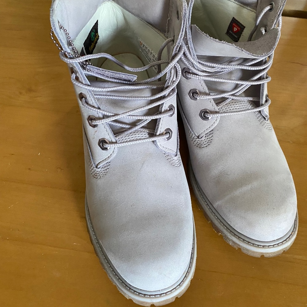 Lavender Timberland Boots